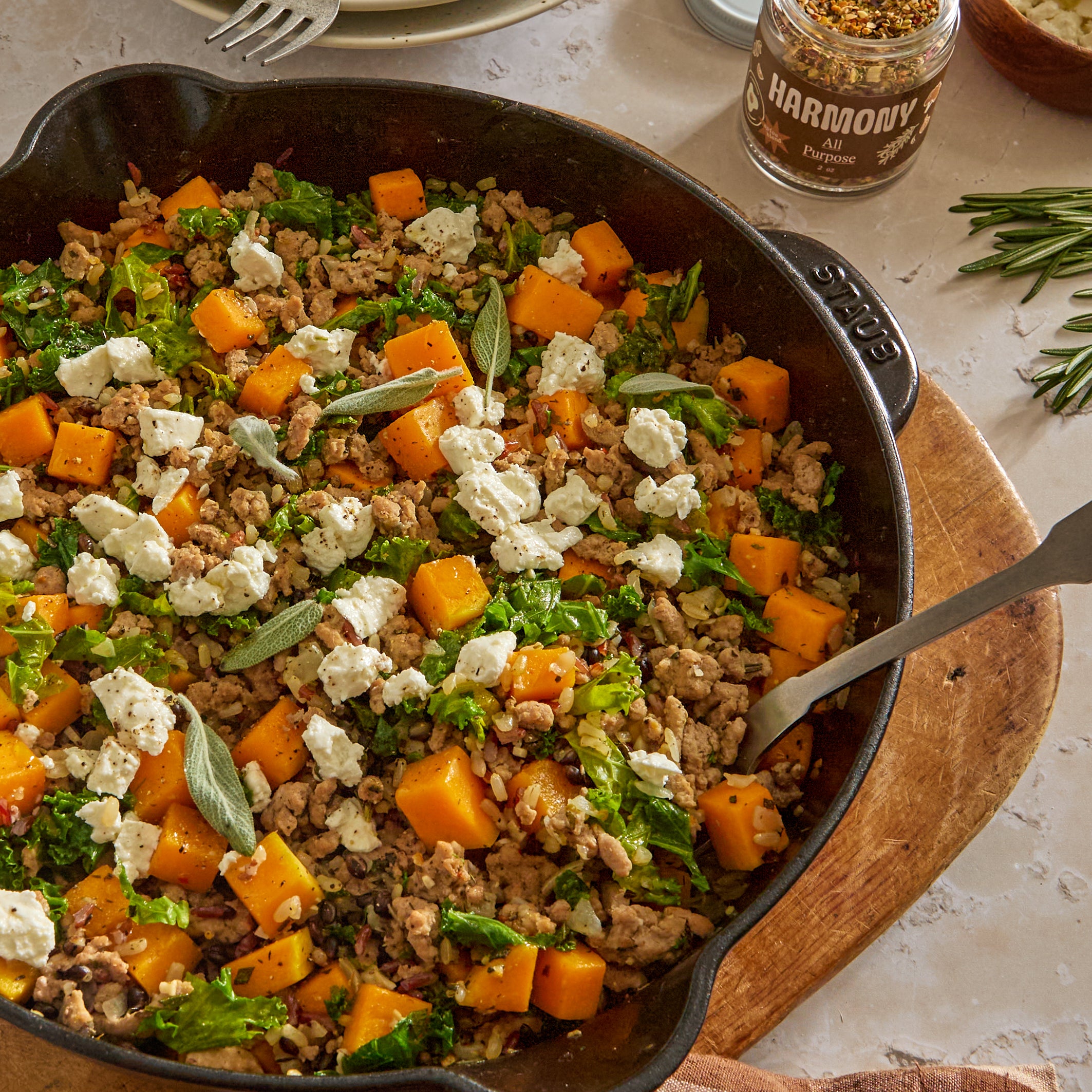 Fall Turkey Skillet