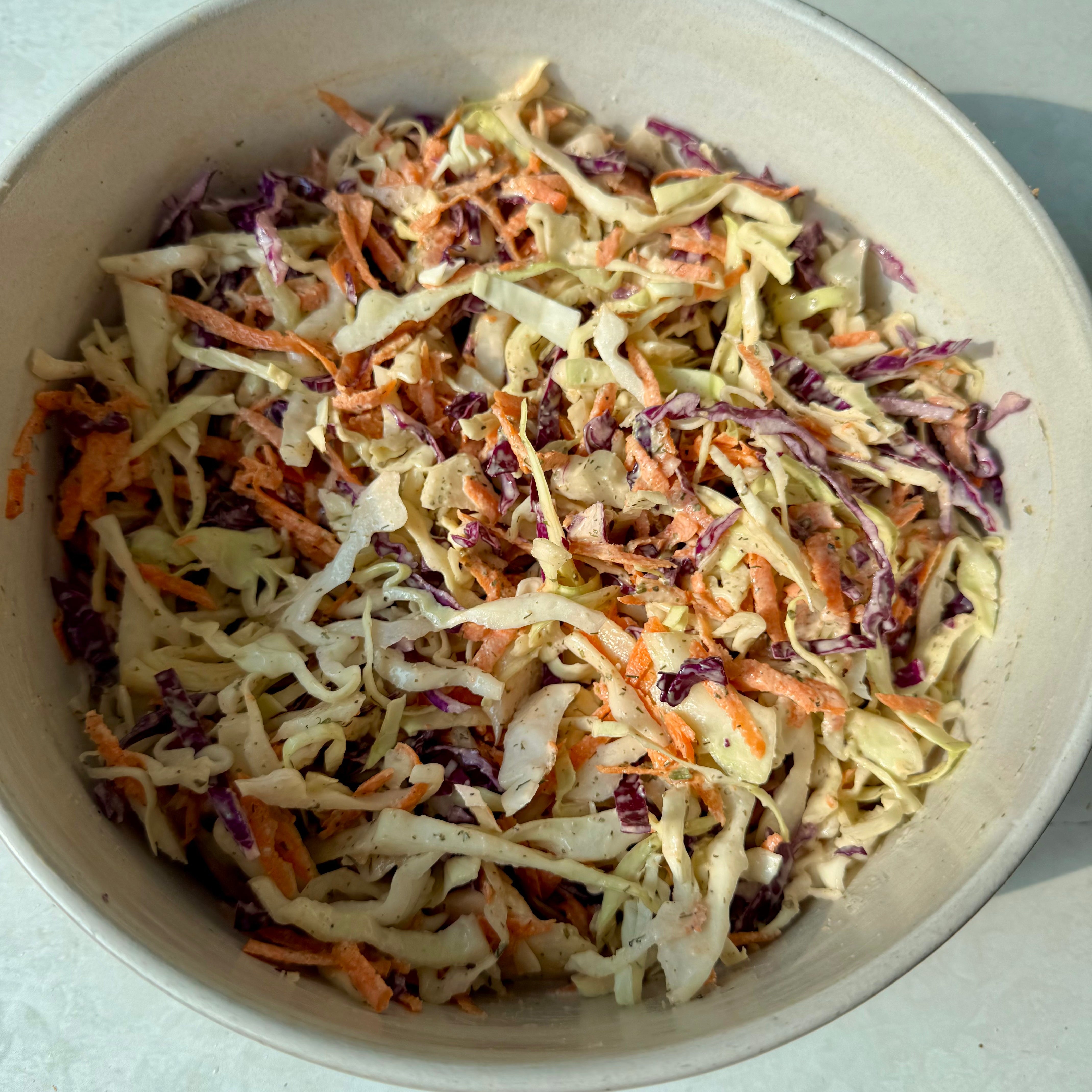 Healthy Ranch Coleslaw
